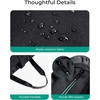 image:imageBAGSMART Tote Bag for Women Foldable Tote Bag With Zipper Travel Shoulder Bag Handbag for WorkBlack
