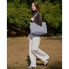 image:imageBAGSMART Tote Bag for Women Lightweight Puffy Tote Bag with Compartments Shoulder Bag Handbag for Travel Work Gym  LightweightDark Grey