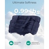 image:imageBAGSMART Tote Bag for Women Lightweight Puffy Tote Bag with Compartments Shoulder Bag Handbag for Travel Work Gym  LightweightNavy Blue