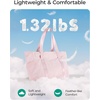 image:imageBAGSMART Tote Bag for Women Tote Bag with Zipper Work Tote with Compartments Nurse Shoulder Hanbag for Travel GymBbaby Pinkmedium28l