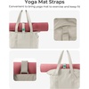 image:imageBAGSMART Tote Bag for Women Tote Bag with Zipper Work Tote with Compartments Nurse Shoulder Hanbag for Travel GymCgrayish Brownmedium28l