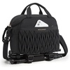 image:imageBAGSMART Camera Sling Bag Portable Small Camera Bags for Photographers with Tripod Holder Waterproof DSLRSLRCute Camera Case for Women with Rain Cover Compatible with Sony Canon Nikon BeigeBlack