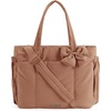 image:imageBAGSMART Crush Bow Tote Bag for Women Puffer Travel Work Yoga Laptop Bag  Large Bow Tote Fits 40oz Tumbler 156 Laptop Yoga Mat Sleeve Waterproof Pocket Travel Work Swim Gym Mom Shoulder HandbagAutumn Leaf