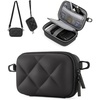 image:imageBAGSMART Digital Camera Case Protective amp Lightweight Camera Case with 2 Carrying Ways Waterproof amp Shockproof Small Camera Bag for Canon PowerShot G7X Mark IIIIISony DSCW800DSCW830  CamelBlack