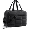 image:imageBAGSMART Gym Bag for Women Carry on Travel Duffel Bag Waterresistant Weekender with Shoe Compartment for Gym Travel Work Desert MediumMBlack