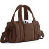 image:imageBAGSMART Reiki Gym Bag for Women Puffy Yoga Mat Travel Weekender Duffle Bag  LintResistant Lining WetDry Pocket amp AntiSlip Mat Loop UltraLight Roomy for Workout Gear Water Bottle Travel Sports5LMocha Brown