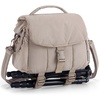 image:imageBAGSMART Small Camera Bag DSLR Camera Case for Camera Lens amp Accessories UltraLight Compact Crossbody Camcorder Bags with Rain CoverTripod Straps CamelCamel