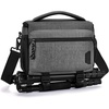 image:imageBAGSMART Small Camera Sling Bag for Photographers Compact Camera Shoulder Bags for DSLRSLRMirrorless Cameras Waterproof Crossbody Camera Case with Tripod Holder Black02Grey