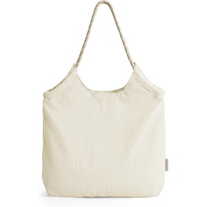 image:imageBAGSMART Beach Bags for Women Beach Tote Bag Beach Bag with Zipper Travel Tote Bag for Women Sandproof Swim Pool Bag  Packable Beach BagLight Beige