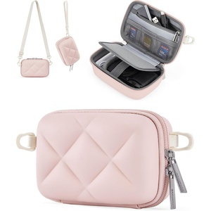 image:imageBAGSMART Digital Camera Case Protective amp Lightweight Camera Case with 2 Carrying Ways Waterproof amp Shockproof Small Camera Bag for Canon PowerShot G7X Mark IIIIISony DSCW800DSCW830  CamelPink