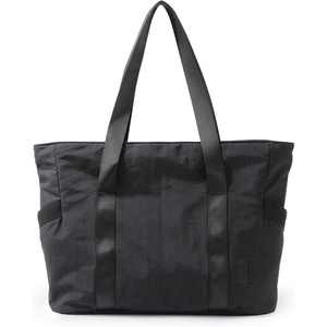 image:imageBAGSMART Tote Bag for Women Tote Bag with Zipper Work Tote with Compartments Nurse Shoulder Hanbag for Travel GymAblacksmall24l