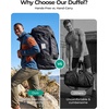 image:imageBAGSAMRT 60L Foldable Duffle Bag for Travel Large Travel Duffel Bag for Men 4 in 1 Travel Backpack Carry on Weekender Bag BlackGreen