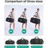 image:imageBAGSAMRT 60L Foldable Duffle Bag for Travel Large Travel Duffel Bag for Men 4 in 1 Travel Backpack Carry on Weekender Bag BlackGreen