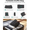 image:imageBAGSAMRT 60L Foldable Duffle Bag for Travel Large Travel Duffel Bag for Men 4 in 1 Travel Backpack Carry on Weekender Bag BlackLight Brown