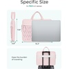 image:imageBAGSMART 15616 Inch Laptop Case Padded Laptop Bag Sleeve for MacBook Pro Shockproof Macbook Case Laptop Cover Compatible for Dell HP Lenovo Asus Acer BeigeBeige