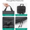 image:imageBAGSMART 15616 inch Laptop Computer Case with StrapShockproof Waterproof Laptop Bag with Sturdy HandleBlack