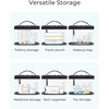 image:imageBAGSMART 18 Pack TSA Approved Travel Bottles for Toiletries Leak Proof Silicone Travel Size Containers Bottles for Shampoo GreyBlack2