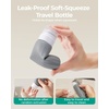 image:imageBAGSMART 18 Pack TSA Approved Travel Bottles for Toiletries Leak Proof Silicone Travel Size Containers Bottles for Shampoo GreyGrey3