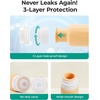 image:imageBAGSMART 18 Pack TSA Approved Travel Bottles for Toiletries Leak Proof Silicone Travel Size Containers Bottles for Shampoo GreyRose Pink3