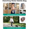 image:imageBAGSMART 2 Set Gym Bag for Women Yoga Bag with Water Bottle Holder Navy  For yoga travel sports dance 25L pilates bag overnight duffle bagNavy