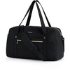 image:imageBAGSMART 31L Womens Quilted Weekender Duffle Bag with Laptop Compartment and Shoe BagBlack