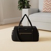 image:imageBAGSMART 31L Womens Quilted Weekender Duffle Bag with Laptop Compartment and Shoe BagBlack