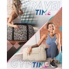 image:imageBAGSMART 31L Womens Quilted Weekender Duffle Bag with Laptop Compartment and Shoe BagLeopard