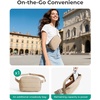 image:imageBAGSMART 35L Travel Backpack for Women 173 CarryOn Personal Item  Flight Approved 180 Opening WetDry Pocket Free Crossbody Bag Shoe Compartment Luggage Sleeve Water ResistantKelp Green