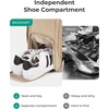 image:imageBAGSMART 35L Travel Backpack for Women 173 CarryOn Personal Item  Flight Approved 180 Opening WetDry Pocket Free Crossbody Bag Shoe Compartment Luggage Sleeve Water ResistantKelp Green