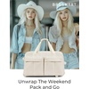 image:imageBAGSMART 40L Rolling Duffle Bag with Wheels and Handle TSA Carry On Bags for Travel with Shoe Compartment CharcoalBeige