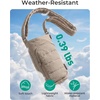 image:imageBAGSMART 40oz Water Bottle Holder with Strap Quilted Crossbody Purse Drink Carrier Gym Accessories for WomenCamel