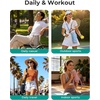 image:imageBAGSMART 40oz Water Bottle Holder with Strap Quilted Crossbody Purse Drink Carrier Gym Accessories for WomenClassic