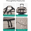 image:imageBAGSMART 4IN1 Gym Bag for Women Men TSA Duffle Bag for Travel  With Shoe Compartment amp Wet Pocket 22L30L38L Tactical Backpack with 40oz Water Bottle Holder Lightweight WaterresistantJet Black