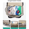 image:imageBAGSMART 4IN1 Gym Bag for Women Men TSA Duffle Bag for Travel  With Shoe Compartment amp Wet Pocket 22L30L38L Tactical Backpack with 40oz Water Bottle Holder Lightweight WaterresistantCamel