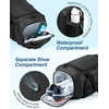 image:imageBAGSMART 4IN1 Gym Bag for Women Men TSA Duffle Bag for Travel  With Shoe Compartment amp Wet Pocket 22L30L38L Tactical Backpack with 40oz Water Bottle Holder Lightweight WaterresistantKakhi