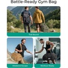 image:imageBAGSMART 4IN1 Gym Bag for Women Men TSA Duffle Bag for Travel  With Shoe Compartment amp Wet Pocket 22L30L38L Tactical Backpack with 40oz Water Bottle Holder Lightweight WaterresistantOlive Drab