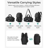 image:imageBAGSMART 4IN1 Gym Bag for Women Men TSA Duffle Bag for Travel  With Shoe Compartment amp Wet Pocket 22L30L38L Tactical Backpack with 40oz Water Bottle Holder Lightweight WaterresistantOlive Drab