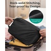 image:imageBAGSMART 6 Set 4 Set2 Set Compression Packing Cubes for Travel Lightweight Luggage Organizer Bags Durable Space Saver Bags Travel EssentialsA Black