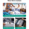 image:imageBAGSMART 6 Set 4 Set2 Set Compression Packing Cubes for Travel Lightweight Luggage Organizer Bags Durable Space Saver Bags Travel EssentialsA Black