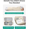 image:imageBAGSMART 6 Set 4 Set2 Set Compression Packing Cubes for Travel Lightweight Luggage Organizer Bags Durable Space Saver Bags Travel EssentialsAntique White