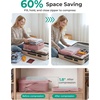 image:imageBAGSMART 6 Set 4 Set2 Set Compression Packing Cubes for Travel Lightweight Luggage Organizer Bags Durable Space Saver Bags Travel EssentialsBrier Rose
