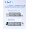 image:imageBAGSMART 6 Set 4 Set2 Set Compression Packing Cubes for Travel Lightweight Luggage Organizer Bags Durable Space Saver Bags Travel EssentialsCamouflage Grey