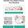 image:imageBAGSMART 6 Set 4 Set2 Set Compression Packing Cubes for Travel Lightweight Luggage Organizer Bags Durable Space Saver Bags Travel EssentialsCherry Pop