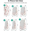 image:imageBAGSMART 6 Set 4 Set2 Set Compression Packing Cubes for Travel Lightweight Luggage Organizer Bags Durable Space Saver Bags Travel EssentialsCherry Pop