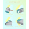image:imageBAGSMART 6 Set 4 Set2 Set Compression Packing Cubes for Travel Lightweight Luggage Organizer Bags Durable Space Saver Bags Travel EssentialsCyan