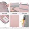 image:imageBAGSMART 6 Set 4 Set2 Set Compression Packing Cubes for Travel Lightweight Luggage Organizer Bags Durable Space Saver Bags Travel EssentialsLight Pink