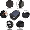 image:imageBAGSMART 6 Set 4 Set2 Set Compression Packing Cubes for Travel Lightweight Luggage Organizer Bags Durable Space Saver Bags Travel EssentialsMidnight Black