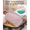 image:imageBAGSMART 6 Set 4 Set2 Set Compression Packing Cubes for Travel Lightweight Luggage Organizer Bags Durable Space Saver Bags Travel EssentialsMist Purple6 PCS