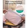 image:imageBAGSMART 6 Set 4 Set2 Set Compression Packing Cubes for Travel Lightweight Luggage Organizer Bags Durable Space Saver Bags Travel EssentialsOlive Green6 PCS