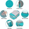 image:imageBAGSMART 6 Set 4 Set2 Set Compression Packing Cubes for Travel Lightweight Luggage Organizer Bags Durable Space Saver Bags Travel EssentialsProcess Cyan
